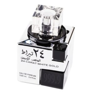 24 Carat White Gold Lattafa - Image 4