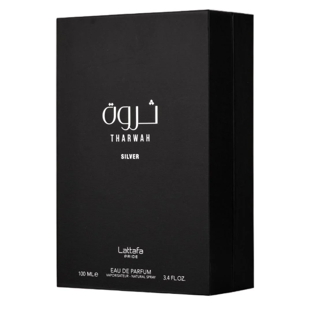 Tharwah Silver Lattafa - Image 3